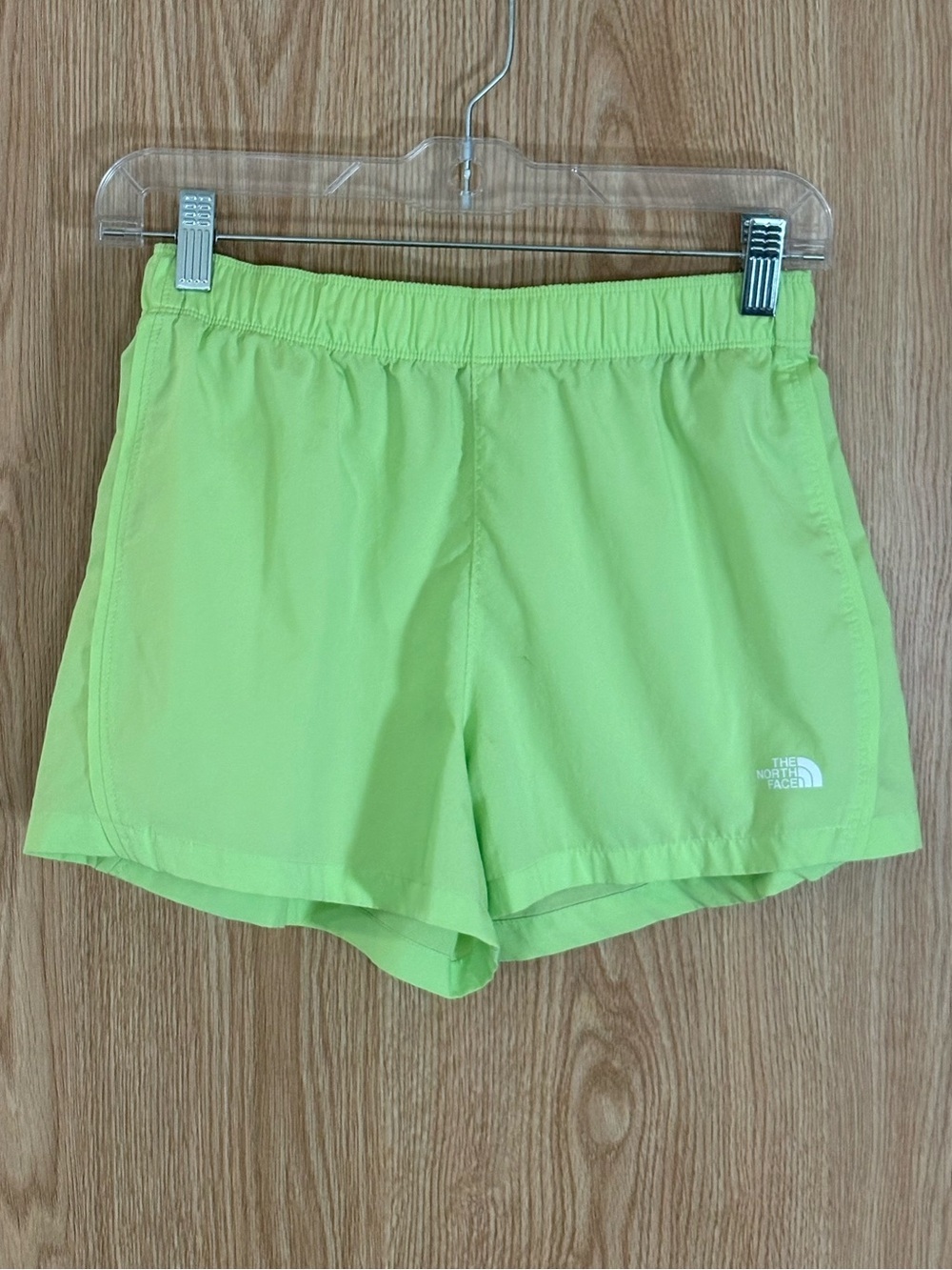The North Face Wander Lime Green Athletic Shorts